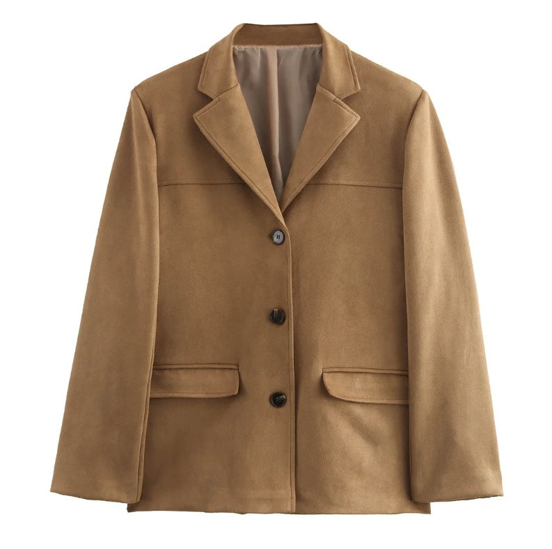 Damen elegante und bequeme Blazerjacke R&B