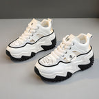 Damen Modische Chunky Sneakers mit luftdurchlässigem Obermaterial R&B