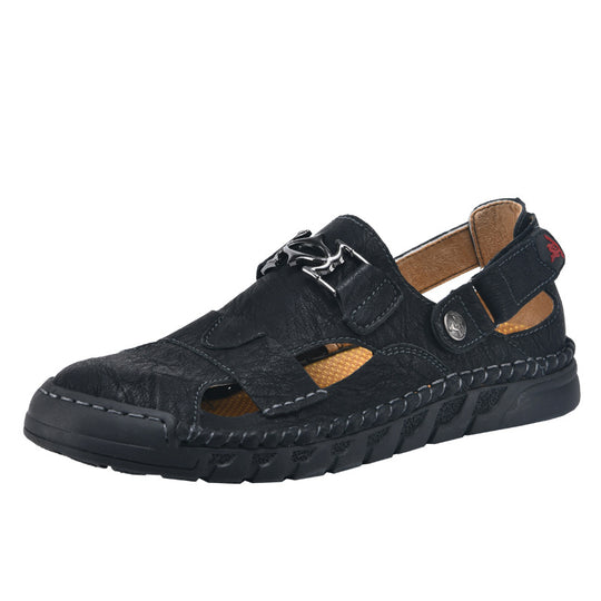 Herren Atmungsaktive Sandalen mit praktischem Klettverschluss R&B