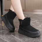 Damen warme Winterboots mit kuscheligem Innenfutter und robustem Profil R&B