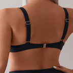 Damen Hochtaillierter Bikini mit eleganten Schnürdetails