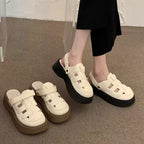 Damen Komfortable Clogs mit trendigem Riemendesign