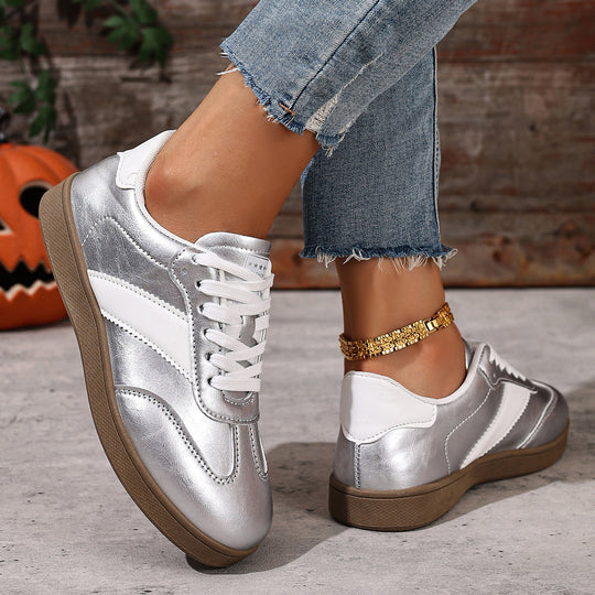 Damen Sportliche Sneaker im Retro-Design R&B