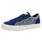 Damen modische Sneakers aus hochwertigem Wildleder mit eleganter Druckstruktur R&B