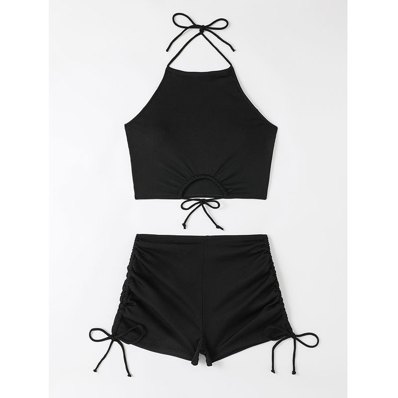 Damen Freizeit-Bikini-Set mit Raffungen R&B