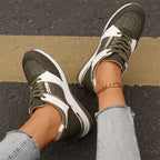 Damen Sportliche Sneakers mit atmungsaktivem Netzobermaterial und modischem Design R&B