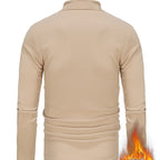 Herren Langärmliges Turtleneck Shirt mit atmungsaktivem Material
