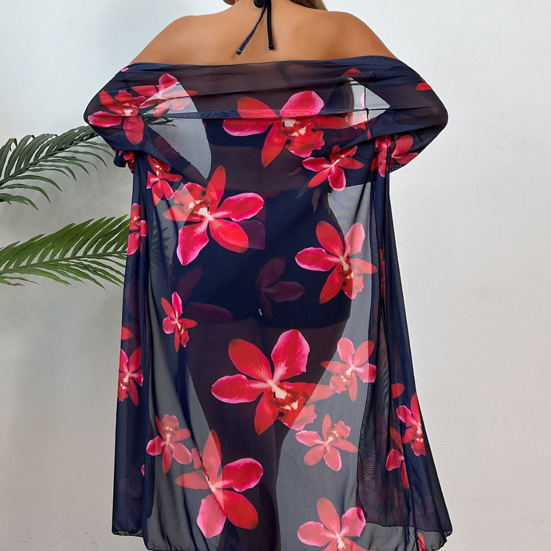Damen Bademode-Set mit floralem Design R&B
