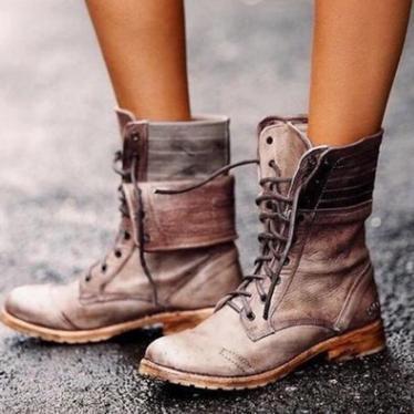 R&B | Stylische Vegan Lederstiefel