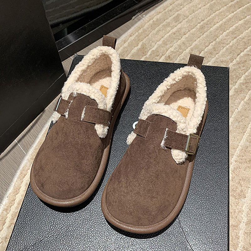 Warme und bequeme flache Schuhe R&B