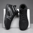 Damen Sportliche High-Top Sneaker mit strapazierfähigem Obermaterial und rutschfester Sohle