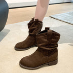 Damen Stiefeletten im eleganten Slouch-Design