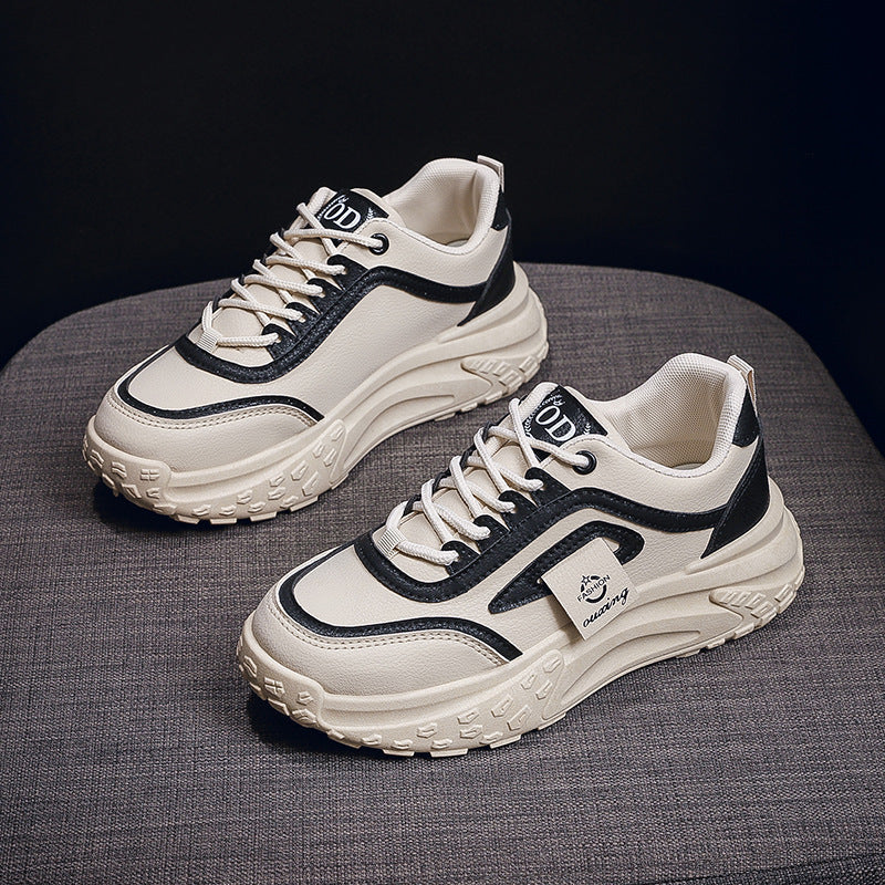 Damen Sportliche Sneaker mit stabiler Laufsohle und atmungsaktiver Oberflächenstruktur R&B