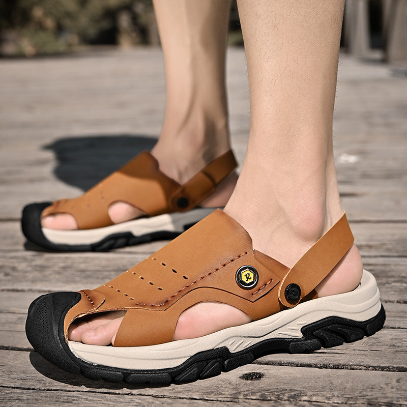 Herren Sportliche Freizeitsandalen mit rutschfester Sohle R&B