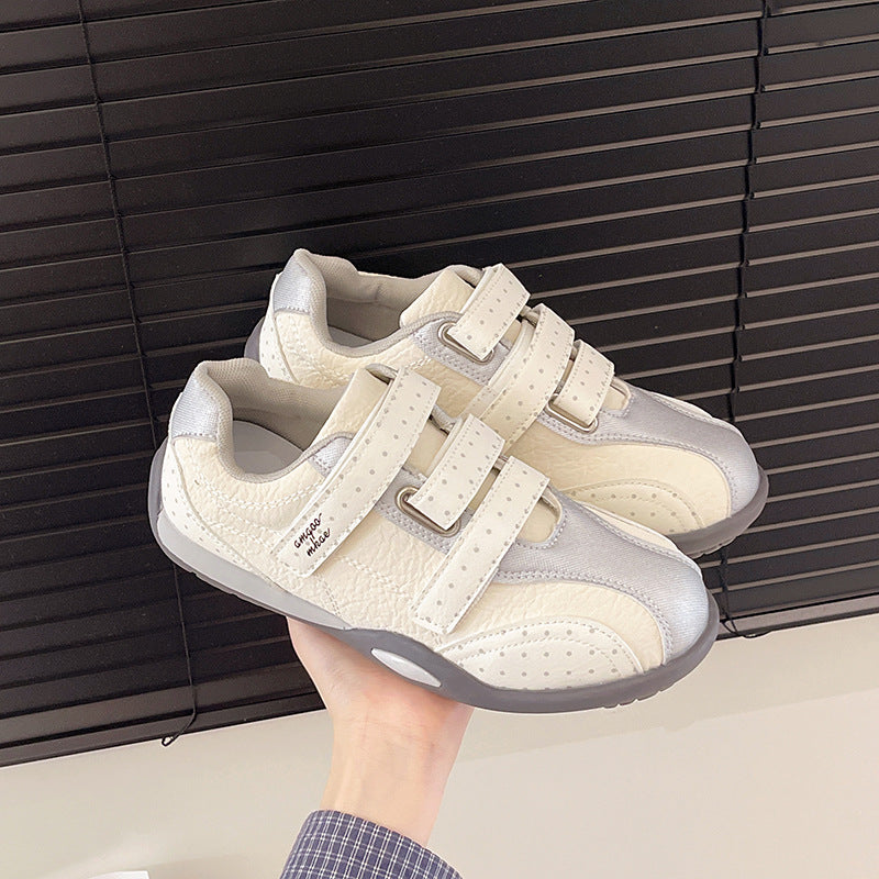 Damen Sportliche Komfort Sneakers mit verstellbarem Klettverschluss R&B
