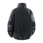 Herren modische Oversized jacke mit elegantem Kragen und praktischen Taschen R&B