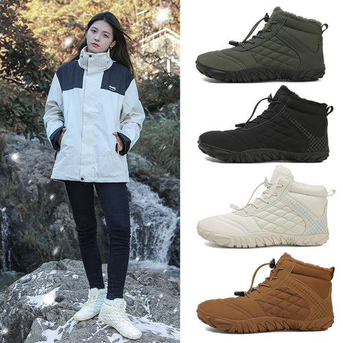 Damen isolierte Winterboots mit rutschfester Sohle und hohem Tragekomfort R&B