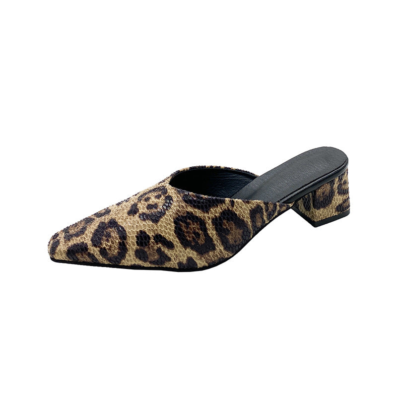 Damen Modische Slingback-Pumps mit eleganter Spitze und Blockabsatz R&B