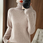 Damen Rollkragenpullover aus weichem R&B