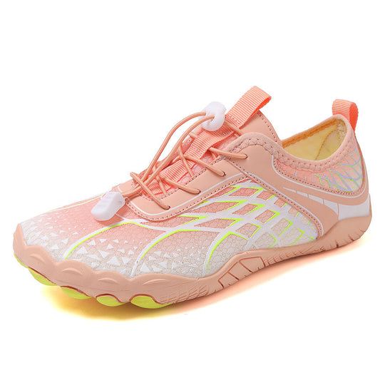 Damen wasserdichte Badeschuhe mit rutschfester Sohle und atmungsaktivem Obermaterial R&B