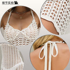 Damen Häkel-Strandkleid R&B