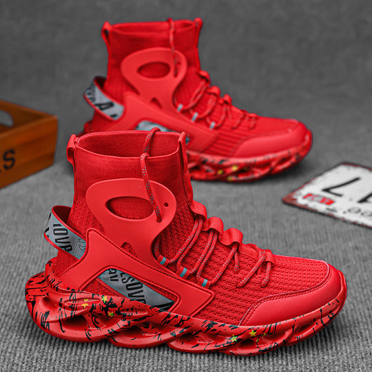 Damen Sportliche High-Top Sneakers mit innovativem Traktionsdesign R&B