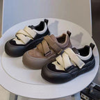 Damen Sneakers mit doppeltem Klettverschluss und modischem Design