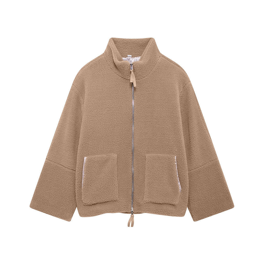 Damen Kuschelige Fleecejacke R&B