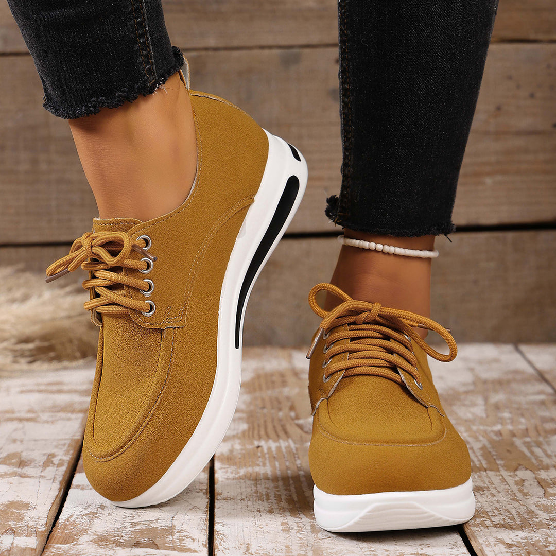 Damen Komfortable Sneaker mit dämpfender Sohle R&B
