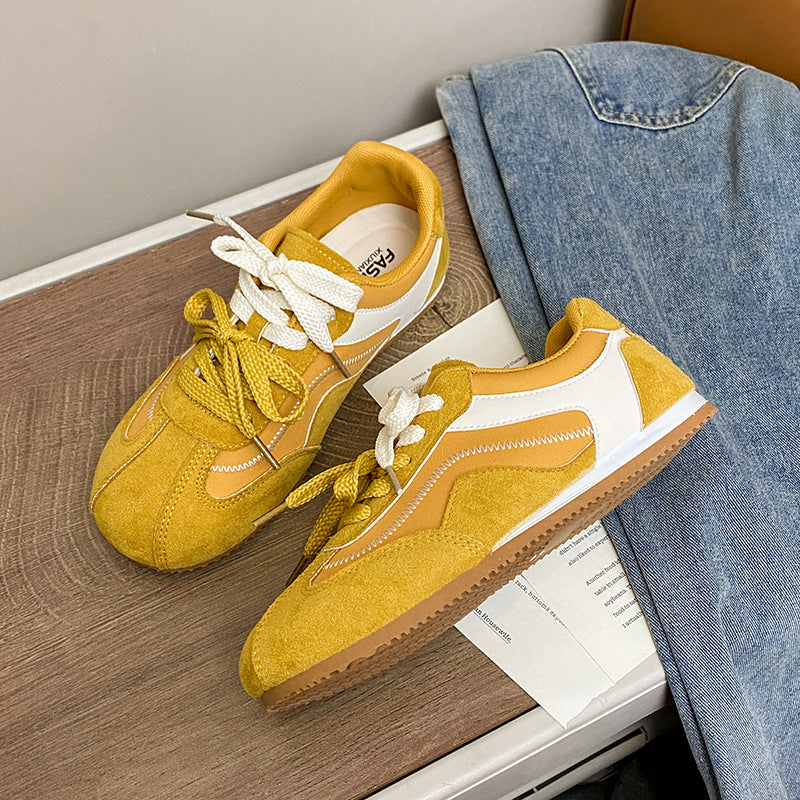 Damen sportliche Sneaker mit atmungsaktivem Obermaterial und komfortabler Sohle R&B