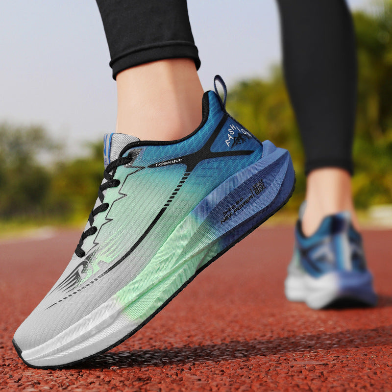 Damen Sportliche Laufschuhe mit atmungsaktiver Mesh-Oberfläche und dämpfendem Sohlenprofil R&B