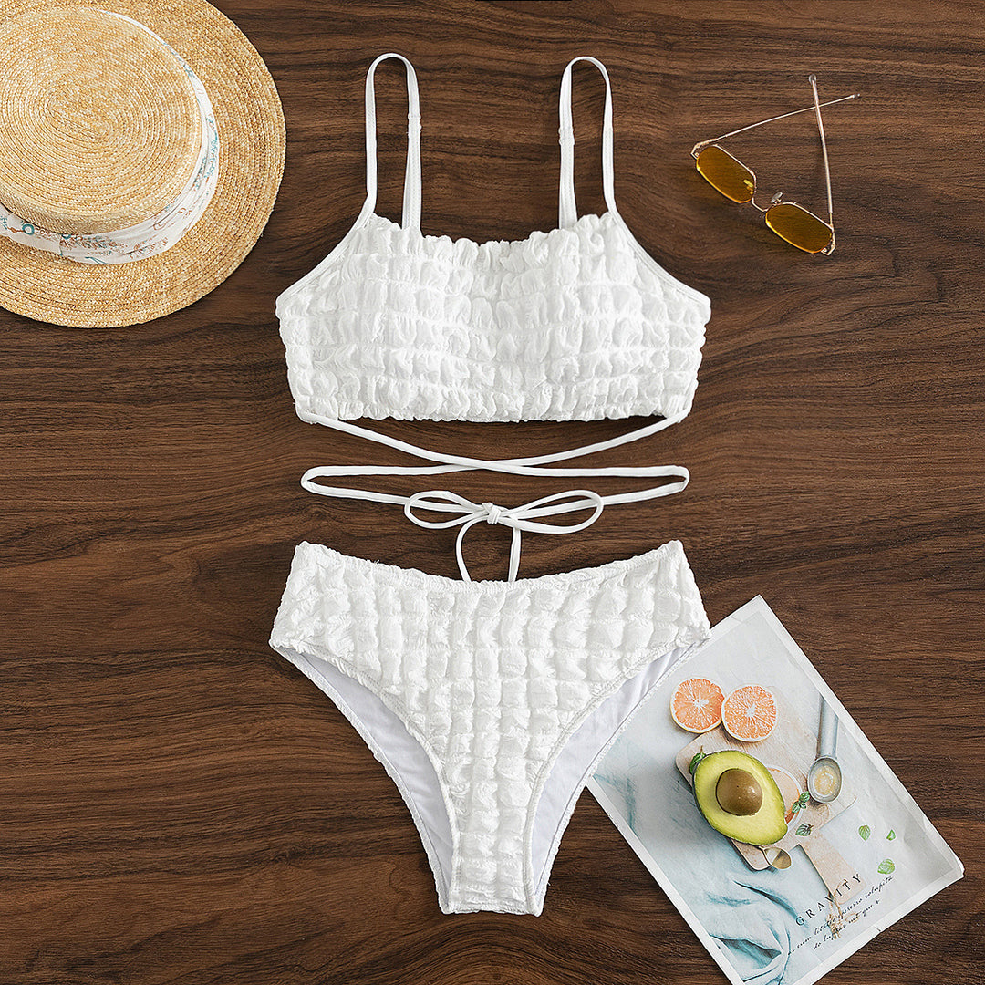 Damen Rüschen Bikini-Set R&B