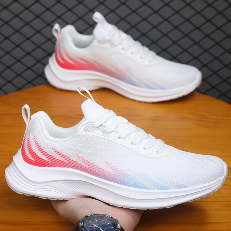 Damen leichte Lauf Sneakers mit atmungsaktiver Oberflächenstruktur R&B
