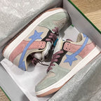 Damen Fashion-Sneaker mit modischem Retro-Design und trendigen Applikationen R&B