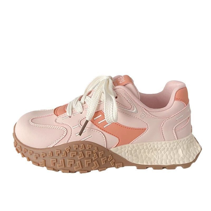 Damen Sportliche Sneakers mit atmungsaktivem Mesh-Obermaterial und dämpfender Sohle R&B