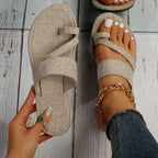 Damen Komfortable Sommer-Sandalen mit elastischen Riemen R&B