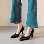 Damen elegante Pumps mit modischem Absatz R&B
