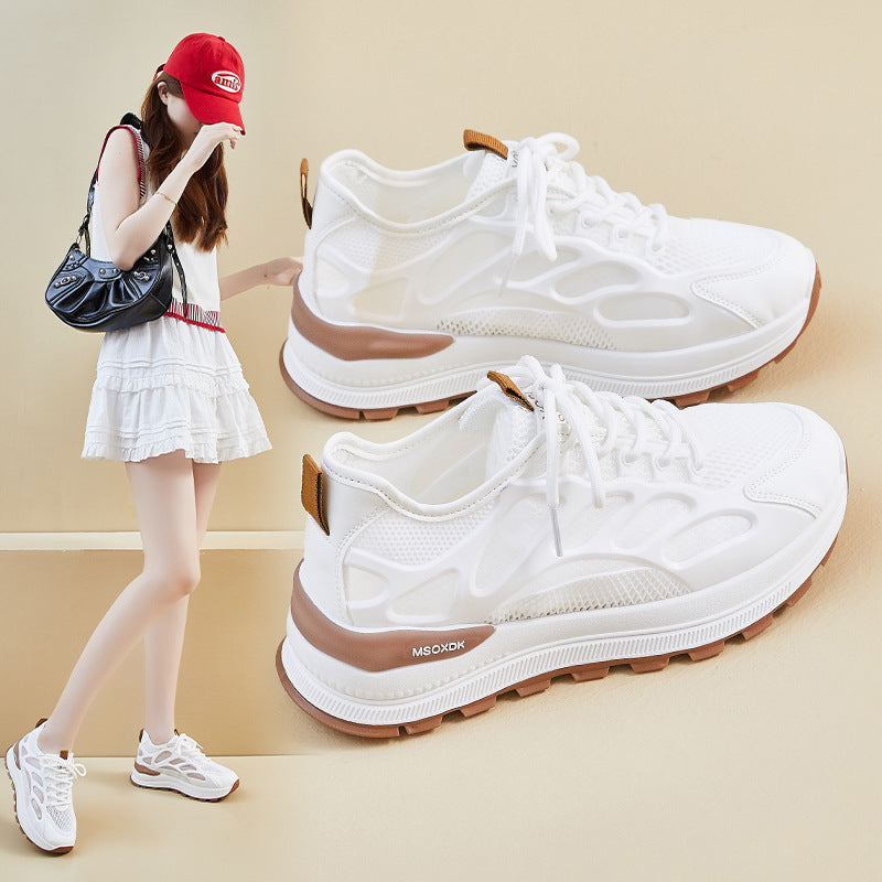 Damen Atmungsaktive Fitness Sneakers mit unterstützender Laufsohle und innovativem Obermaterial R&B