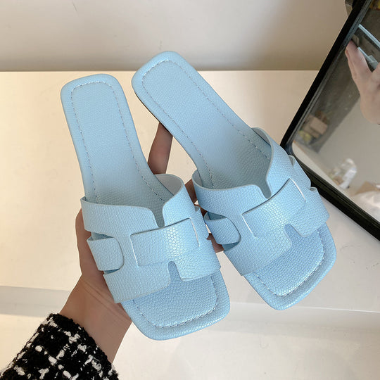 Damen komfortable Riemchensandalen mit elegantem Knoten-Detail R&B
