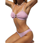 Damen Bandeau-Bikini mit raffiniertem Rüschendesign R&B
