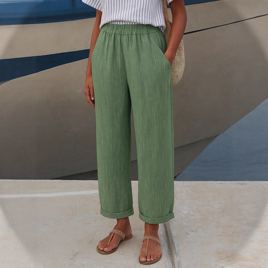 Damen Bequeme Sommerhose R&B
