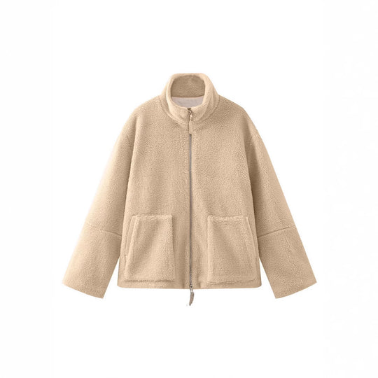 Damen Kuschelige Fleecejacke R&B