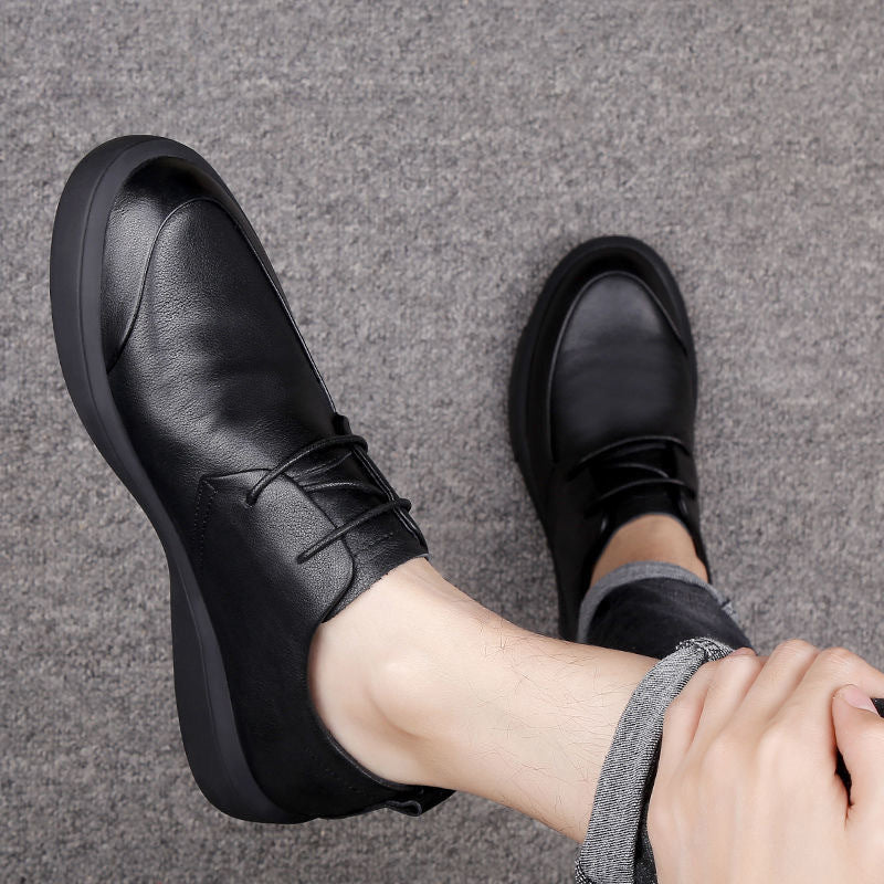 Herren Elegante Lederschuhe mit atmungsaktiver Innensohle und rutschfester Sohle R&B