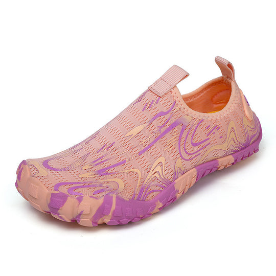 Damen Aquaschuhe mit rutschfester Sohle und elastischem Design R&B