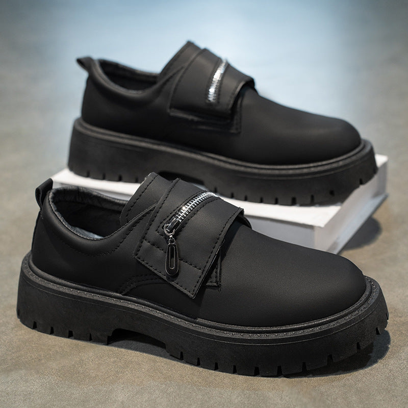 Damen Modische Schnürschuhe mit praktischer Zip-Verschluss und rutschfester Sohle