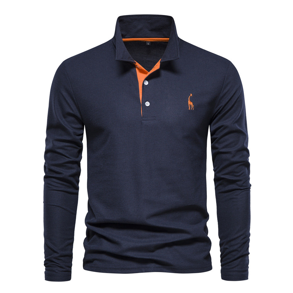 Atmungsaktives Baumwoll Poloshirt Herren | EB