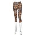 Damen Leggings im trendigen Leo-Muster mit komfortablem Stretch R&B
