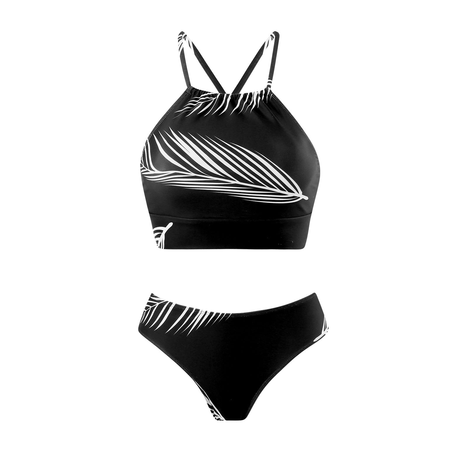 Damen Bikini-Set mit verstellbaren Trägern und traumhaftem Wickelrock R&B
