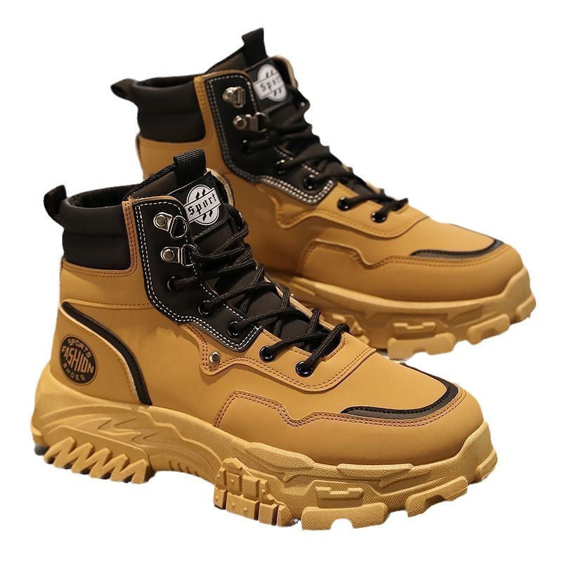 Damen Sportliche High-Top Stiefel mit rutschfester Sohle und strapazierfähigem Obermaterial R&B