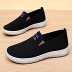 Damen Sneaker mit atmungsaktivem Strickdesign und flexiblem Fußbett R&B